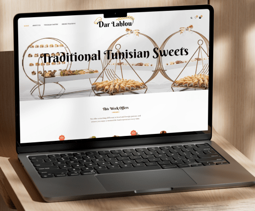 image projet site web Dar lahlou 1