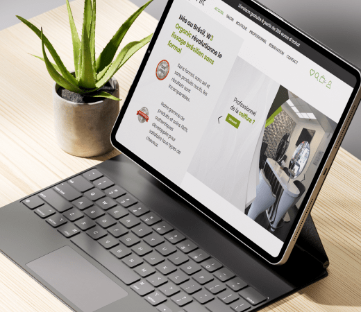 image projet site web W3 organic 1